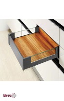 ریل بدنه دار اسلیم شیشه اینر کوتاه با فرانت آلومینیوم فانتونی fantoni کد B511