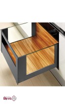 ریل بدنه دار اسلیم شیشه اینر بلند با فرانت آلومینیوم فانتونی fantoni کد B516