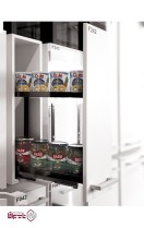 سوپر جا بطری زیر صفحه طرح استیل و شیشه ریل کف فانتونی fantoni کد F241