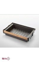 طبقه کشویی فلزی ریلی داخل کمد لباس ملونی Melloni کد WS4142