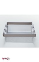 سبد فلزی ریلی داخل کمد لباس ملونی Melloni کد WS4156