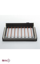 جای شلوار چرمی ریلی داخل کمد لباس با بدنه LED ملونی Melloni کد WS4161