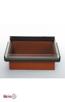 باکس چرمی ریلی داخل کمد لباس با بدنه LED ملونی Melloni مدل WS4162