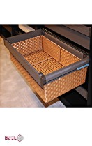 سبد حصیری ریلی داخل کمد طرح ایتالین فانتونی fantoni کد J517