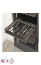 جا شلواری ریلی آرام بند چرمی داخل کمد اچ تی ان HTN کد HCE - 17