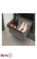 جا کفشی فلزی ریلی آرام بند چرمی داخل کمد اچ تی ان HTN کد HCE - 23 جا کفشی فلزی ریلی آرام بند چرمی داخل کمد اچ تی ان HTN کد HCE - 23