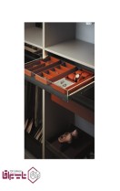 جای زیورآلات چرمی ریلی با بدنه LED ملونی Melloni کد WS4158