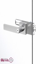 دستگیره سوئیچی مدرن درب فریملس شیشه ای مرونی MERONI مدل AirHandle