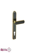 دستگیره پلاک سوئیچی لوکس زرد و مدادی دلتا Delta مدل 2121