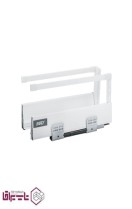 ریل بدنه دار آرام بند با میله گالری سارو Saro کد NB-180-GY