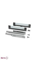 ریل لگراباکس بغل شیشه عمق 50 کوتاه - 76mm گاریس GARIS مدل B-S030