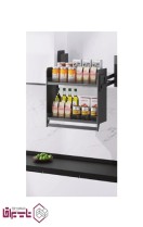 سبد آگیلیس برقی هوایی با جک آسانسوری طرح کریستال فانتونی fantoni کد G361