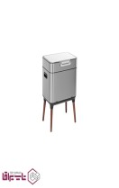 سطل زباله پایه دار پدالی 20 لیتری اچ تی ان HTN کد HT222