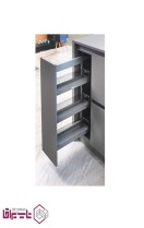 سوپر جا بطری کریستال ریل پهلو سه طبقه اچ تی ان HTN کد HK101