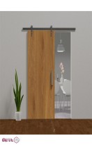 مکانیزم ریلی درب چوبی آویز از بالا مدل روستیک آلباتور Albatur کد 1198820