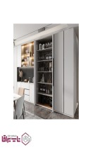 مکانیزم پاکت دور تک درب چوبی  ارتفاع 285cm - 180cm فانتونی fantoni کد K001