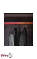 میله رگال مستطیلی چرمی داخل کمد طرح فرنچ استایل فانتونی fantoni کد J990