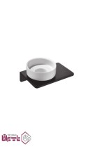 هولدر جای صابونی پیچی سرامیکی طرح F فانتونی fantoni کد S059