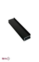 پروفیل شیشه بدون لبه مشکی 3 متری ساخت ترکیه