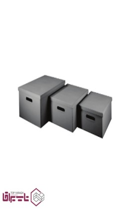 باکس چرمی پرتابل سایز L داخل کمد طرح فرنچ استایل فانتونی fantoni کد J987