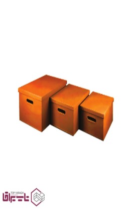 باکس چرمی پرتابل سایز M داخل کمد طرح فرنچ استایل فانتونی fantoni کد J984