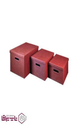 باکس چرمی پرتابل سایز S داخل کمد طرح فرنچ استایل فانتونی fantoni کد J981