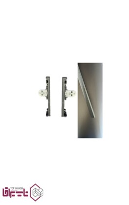 براکت پلاستیکی جلو کوتاه جهت ریل بدنه دار گاریس GARIS مدل B-S022