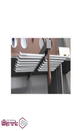 جا شلواری سقفی دو طرفه ریلی آرام بند داخل کمد اچ تی ان HTN کد HCL - 11