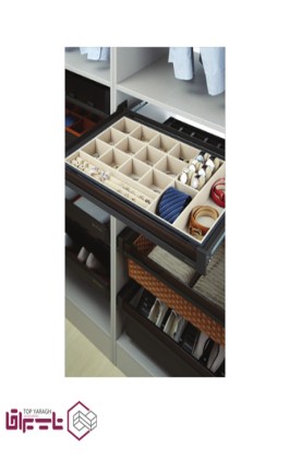 جای کمربند و کراوات و زیور آلات مخمل ریلی ملونی Melloni کد WS4140G