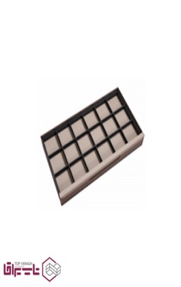 جای کمربند و کراوات و زیورآلات ریلی آرام بند چرمی داخل کمد اچ تی ان HTN کد HCL - 04