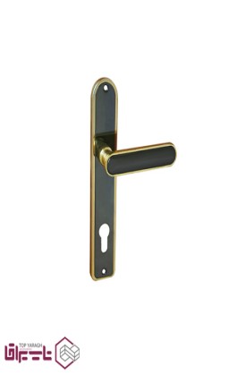 دستگیره پلاک سوئیچی لوکس زرد و مدادی دلتا Delta مدل 2121