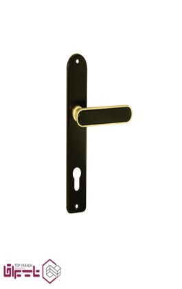 دستگیره پلاک مشکی و زرد دلتا Delta مدل 0121