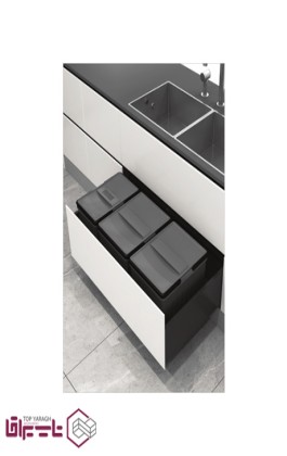 سطل 3 قلو Easy Fit ملونی Melloni کد 9038