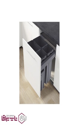 سطل 4 قلو ریلی آرام بند Max bin ملونی Melloni کد 9022