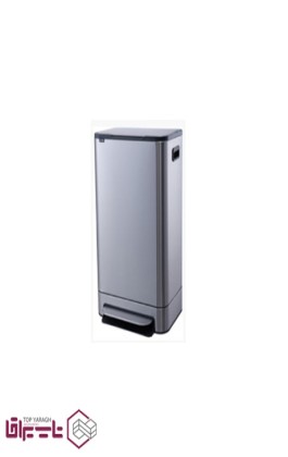 سطل زباله پدالی 40 لیتری با درب آرام بند اچ تی ان HTN کد HT642