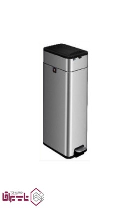 سطل زباله پدالی 40 لیتری با درب پروانه ای اچ تی ان HTN کد HT632 سطل زباله پدالی 40 لیتری با درب پروانه ای اچ تی ان HTN کد HT632