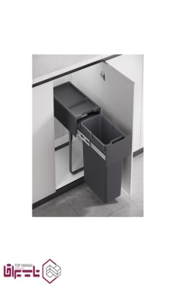 سطل زباله چند منظوره متصل به کف طرح تک سطلی فانتونی fantoni کد Q430