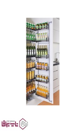 سوپر تاندم لولایی کمدی طرح کریستال ارتفاع 190 سانتی متر فانتونی fantoni کد E103