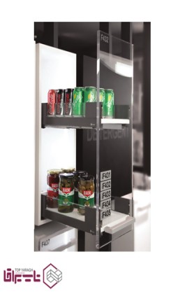 سوپر جا بطری زیر صفحه طرح اسلیم شیشه ریل کف فانتونی fantoni کد F431