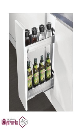 سوپر جا بطری زیر صفحه طرح تمام استیل ریل کف فانتونی fantoni کد F041