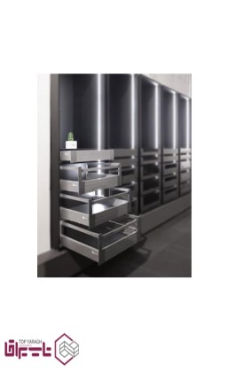 سوپر لردر لولایی دبل باکس طرح اسلیم با فرانت آلومینیوم فانتونی fantoni کد E211