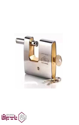 قفل کتابی 750 برنجی پارس PARS مدل گرده ماهی