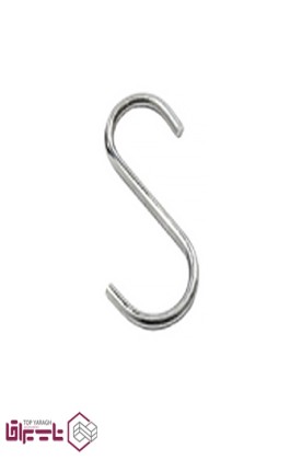 قلاب S آویز استیل آدلان Adlan کد AS923