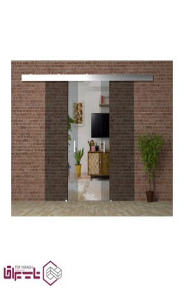 مکانیزم تاپ لاین دو درب شیشه ای آویز از بالا 120K آلباتور Albatur کد 1249950