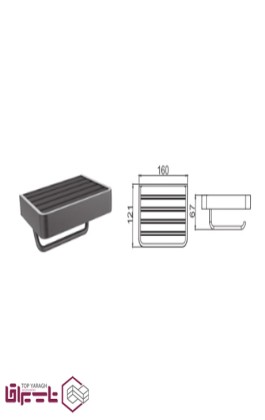 هولدر جای دستمال کاغذی پیچی طرح H فانتونی fantoni کد S072