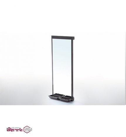 آینه ریلی کمدی همراه با جای زیور آلات ملونی Melloni مدل WS3103